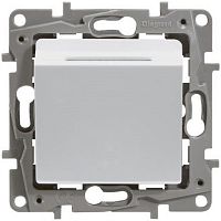 Выключатель карточный с подсветкой без рамки Legrand Etika 1-кл. белый картинка